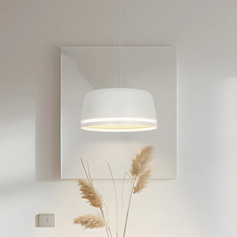 Peaks LED hanglamp, wit, Ø 35 cm, dimbaar, aluminium by NOLA – product photo