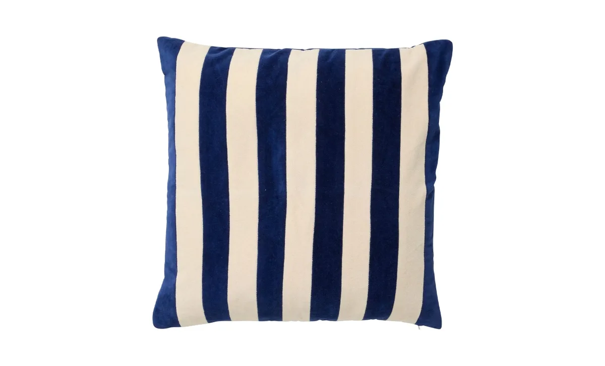 ALHENA Kuddfodral 48x48 Ivory/Blå från Nordal – produktbild