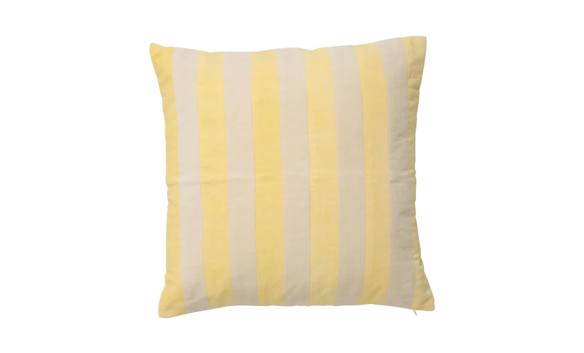 ALHENA Kuddfodral 48x48 Ivory/Gul från Nordal – produktbild
