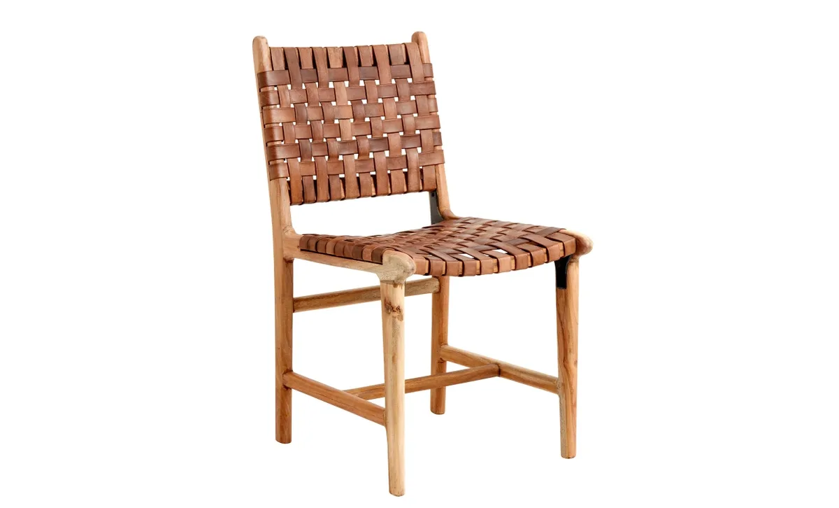 Aya stoel bruin - 17570 van Nordal – productfoto