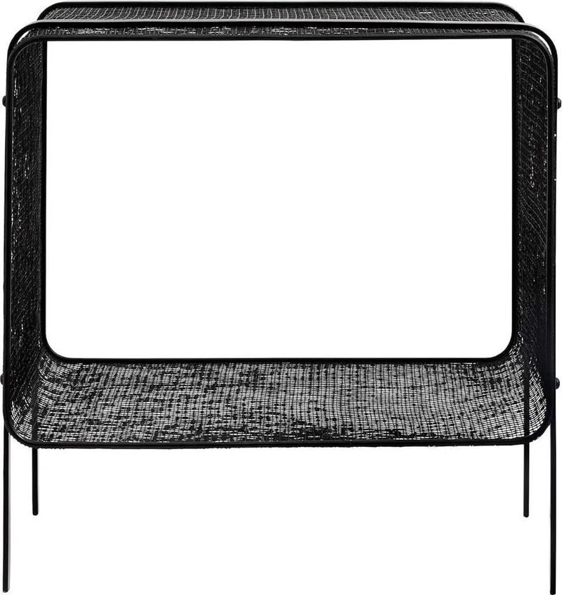bijzettafel iron s 41 x 35 x 40 von Nordal in Zwart – Produktfoto