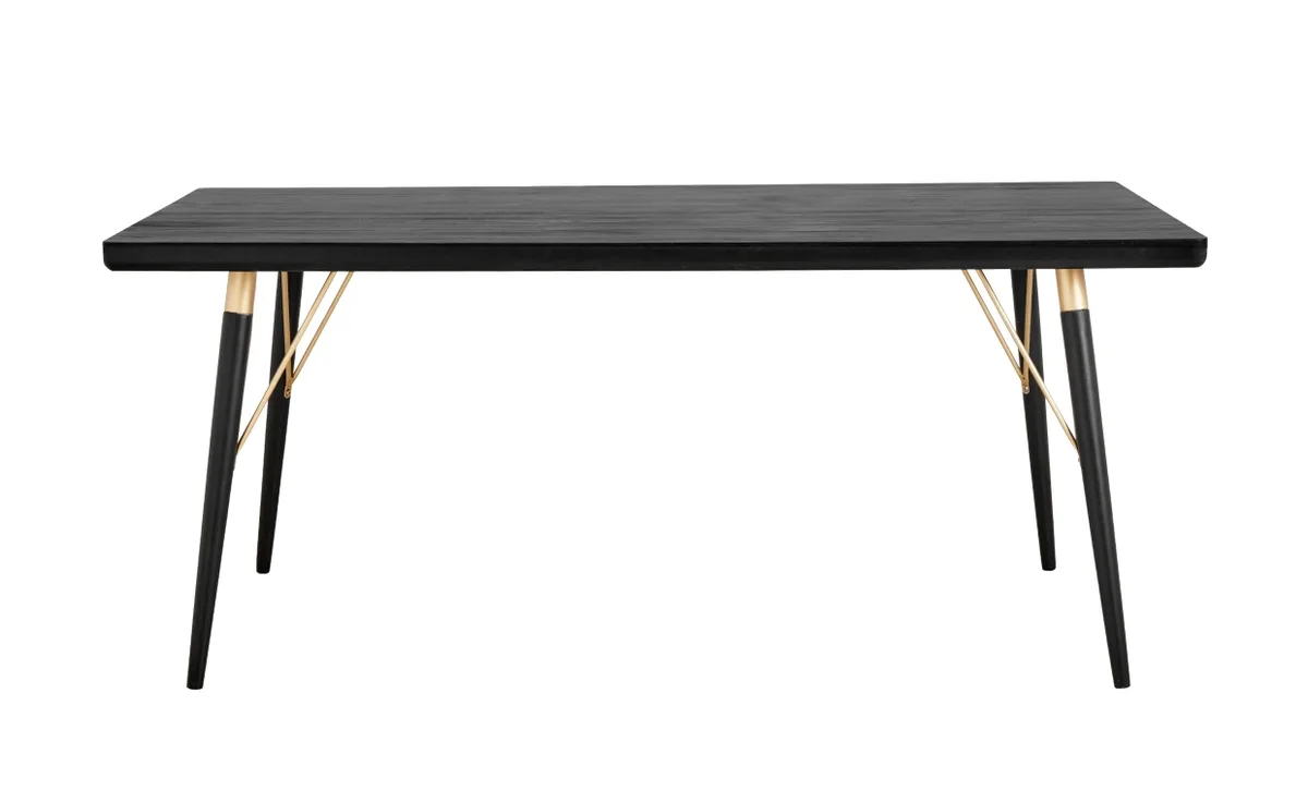 Eettafel - zwart hout van Nordal – productfoto