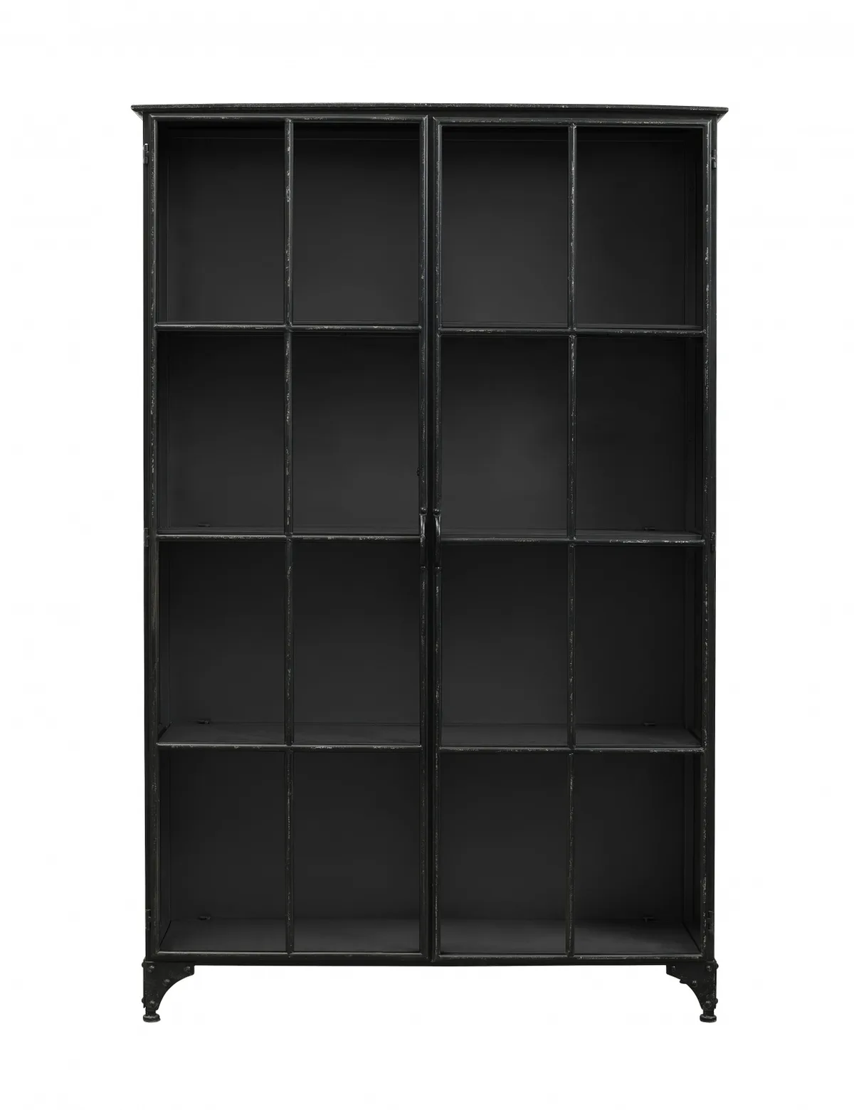 Downtown ijzeren kast - zwart 120x36x185cm by Nordal – product photo