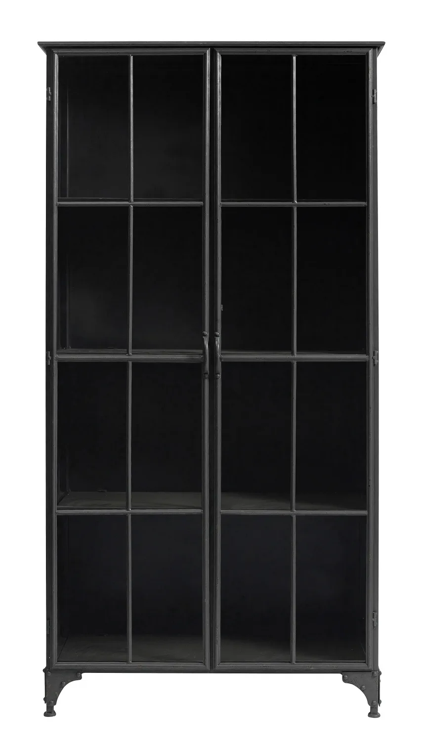 Downtown ijzeren kast - zwart 97x44x184cm by Nordal – product photo