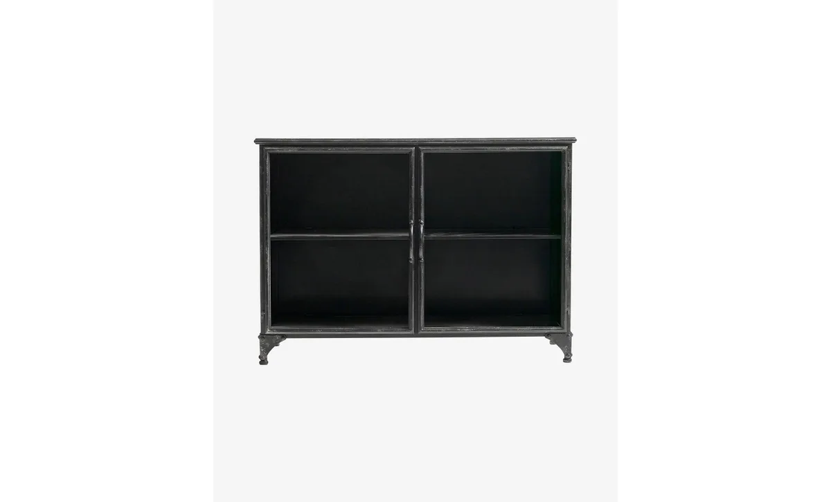 Downtown ijzeren kast - zwart 104x35x74cm by Nordal – product photo