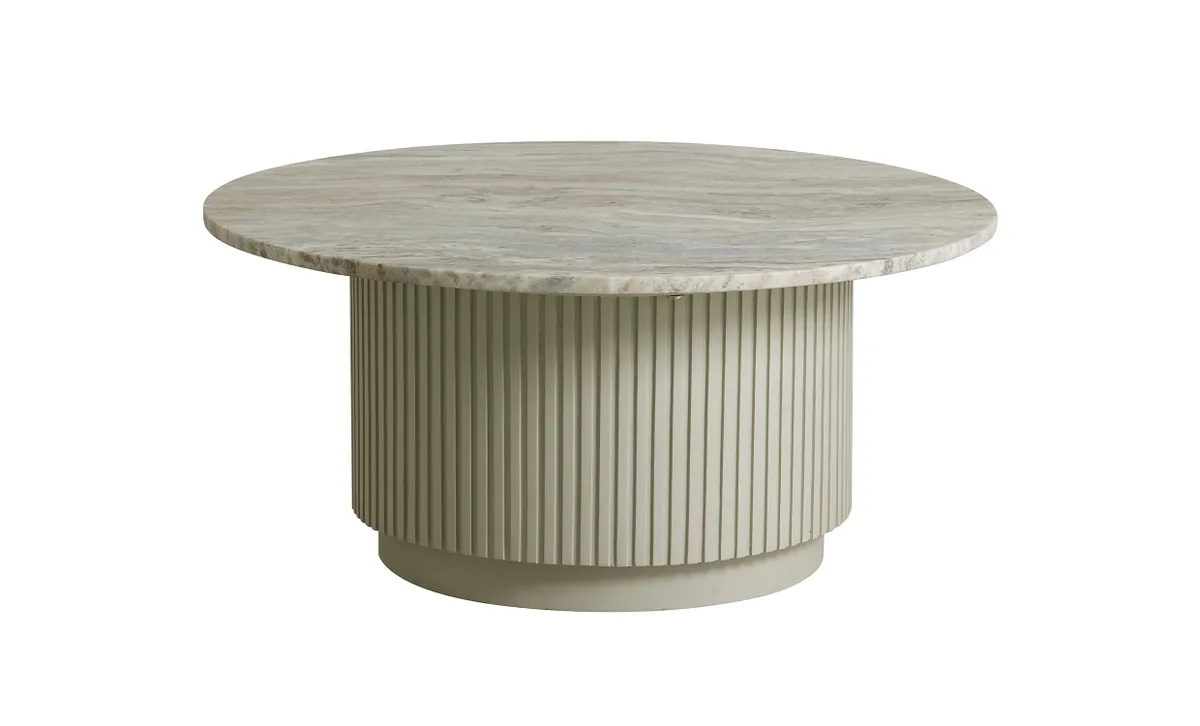 Erie salontafel - wit Ø90cm van Nordal – productfoto