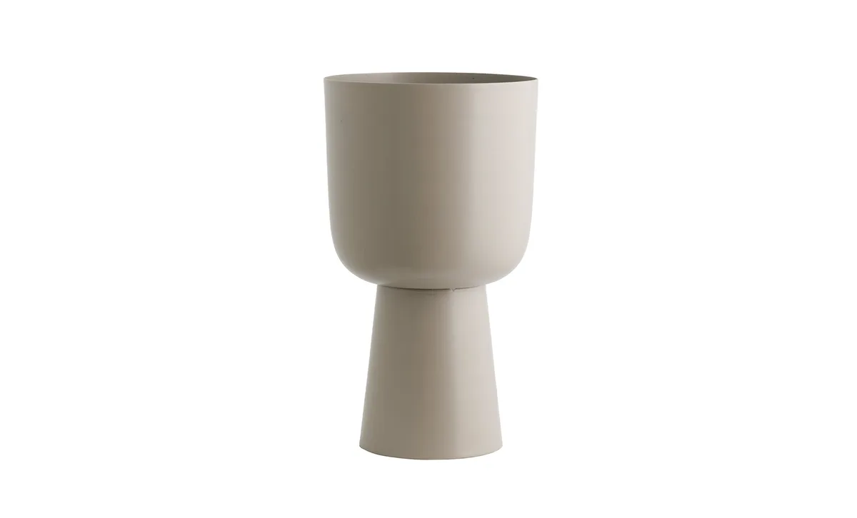 Galoa bloempot L beige - 8827 van Nordal – productfoto