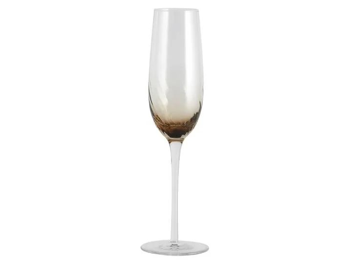 Garo champagne glazen bruin - set van 8 stuks von Nordal – Produktfoto