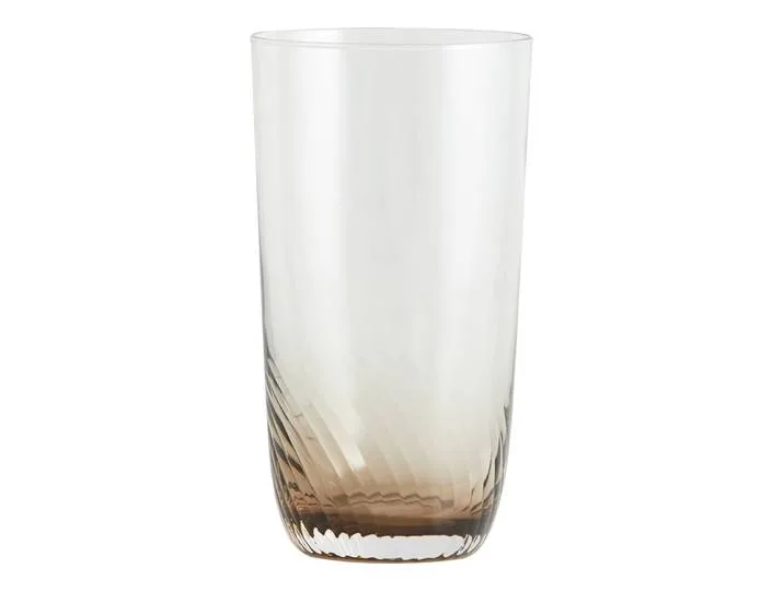 Garo longdrink glazen bruin set van 4 stuks -41741 de Nordal – photo du produit