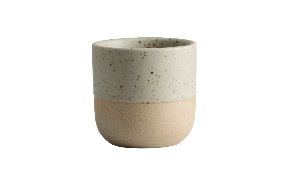 Grainy kopjes S beige set van 6 stuks - 57055 von Nordal – Produktfoto