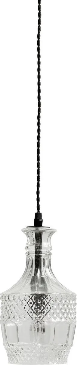 Hanglamp Flacon glas 23x\xd810 by Nordal in Naturel – product photo