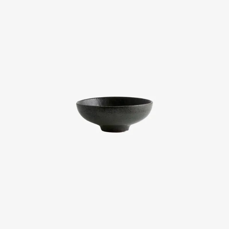 Inez Bowl Small 4 stuks Zwart/Bruin von Nordal in Zwart – Produktfoto