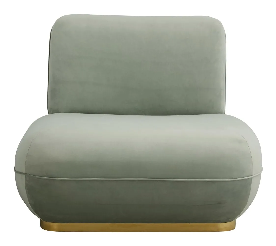 Iseo lounge stoel - mintgroen van Nordal – productfoto