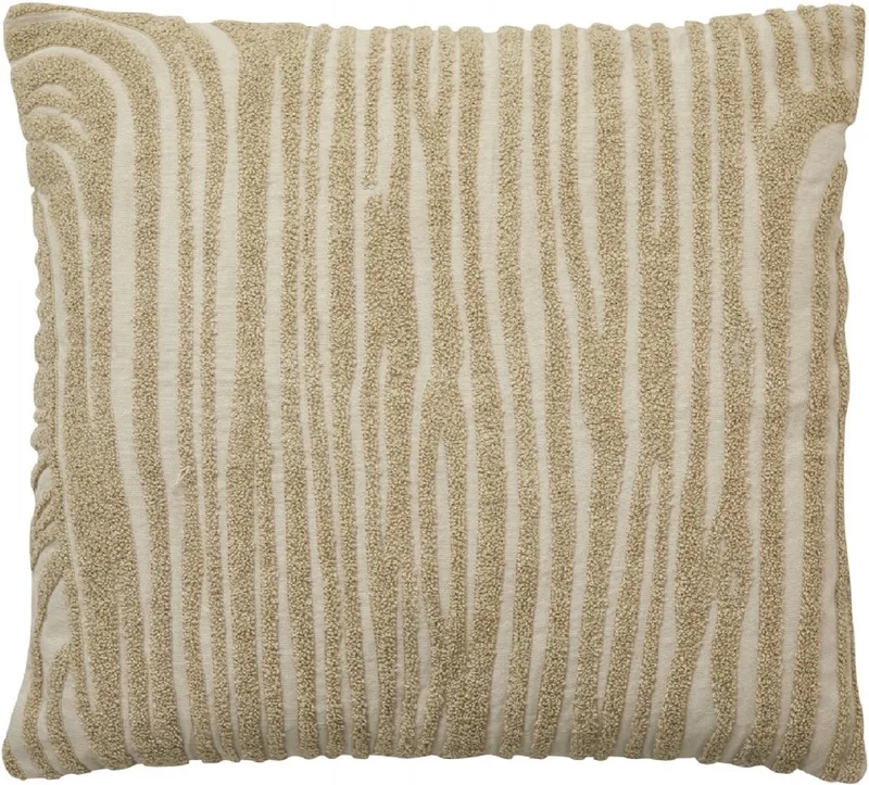 kussenhoes Elodie 50x50cm katoen by Nordal in Zand – product photo