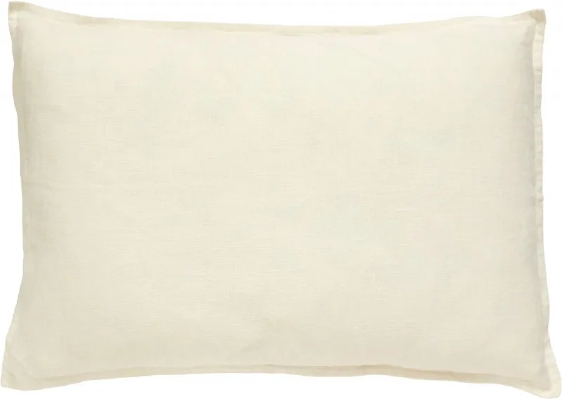 kussenhoes Vela linnen 48 x 68 by Nordal in Gebroken wit – product photo
