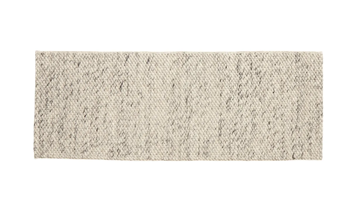Vloerkleed Lara ivoor/grijs 75 x 200 de Nordal – photo du produit