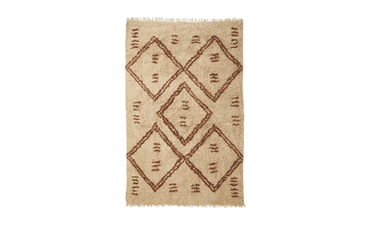 Leah vloerkleed 200x290cm - 5093 von Nordal – Produktfoto