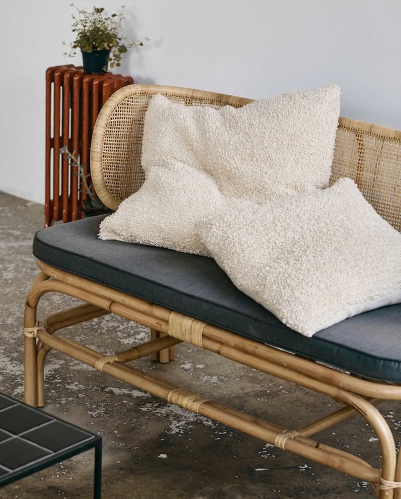Lyra kussen incl vulling - off white by Nordal in Wit – product photo