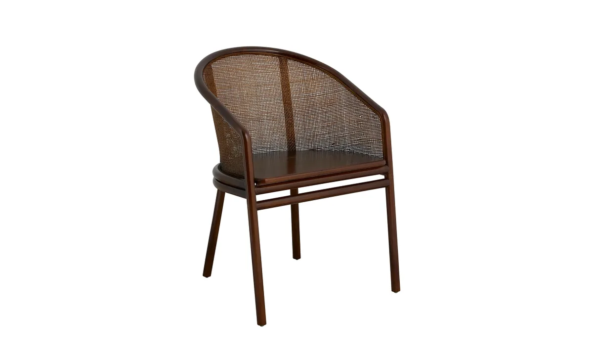 MOSSO Stol Mörkbrun by Nordal – product photo
