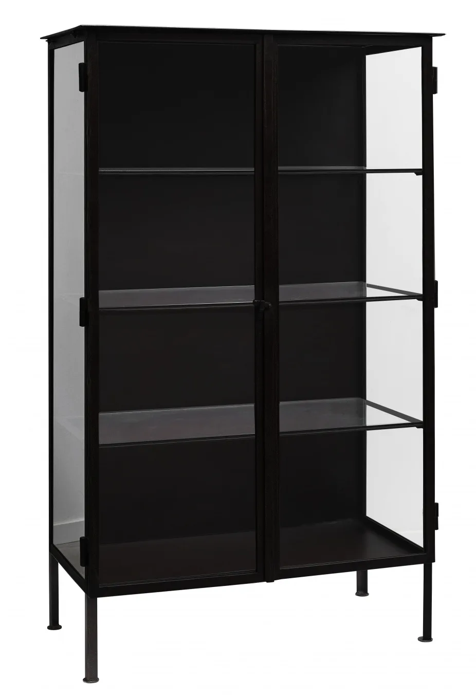Oregon kast met 2 deuren - zwart van Nordal – productfoto
