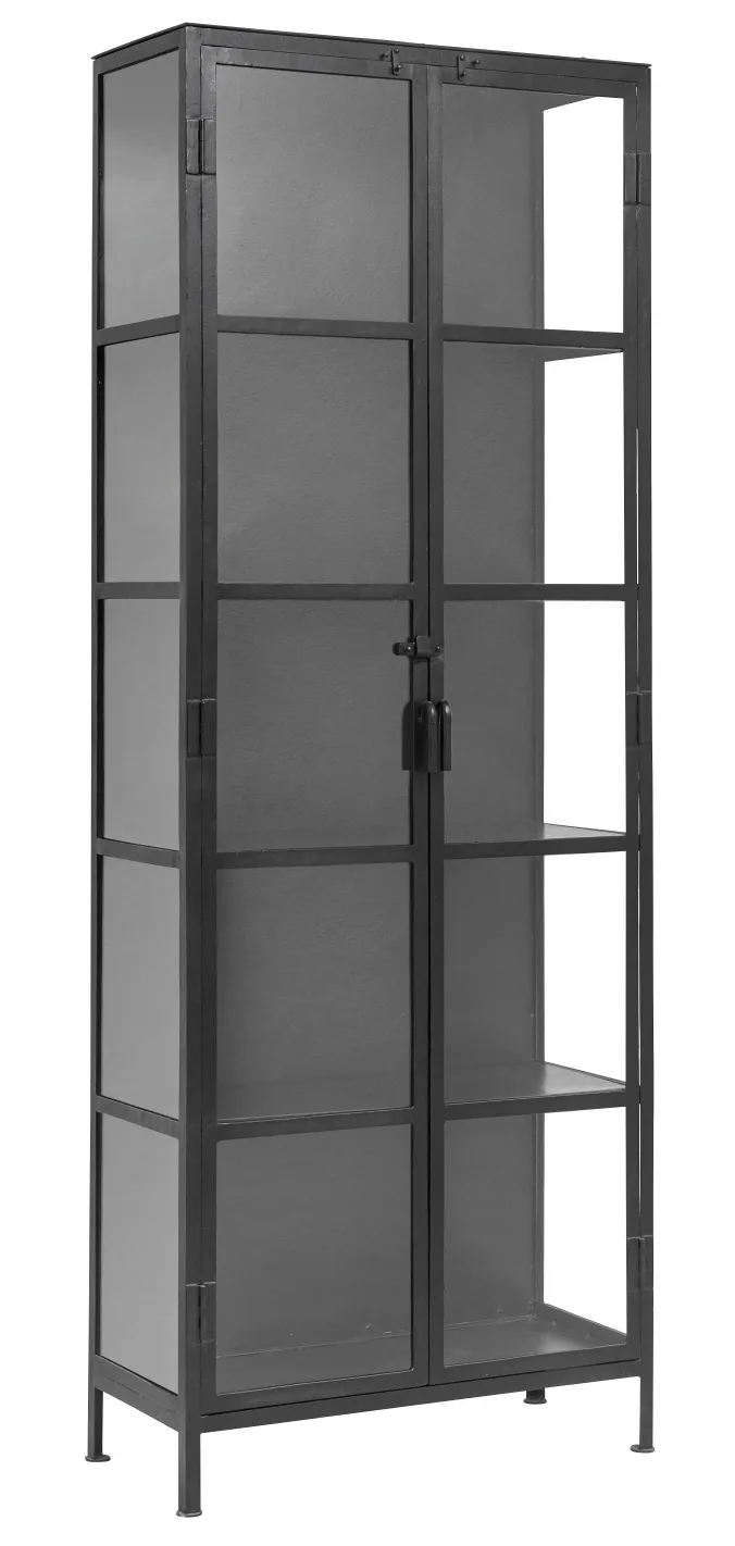 Phoenix kast met 2 deuren - zwart van Nordal – productfoto
