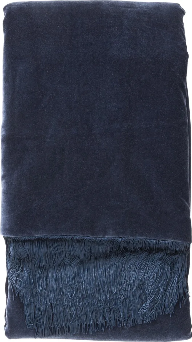 Plaid Birkede 130 x 150 by Nordal in Blauw – product photo