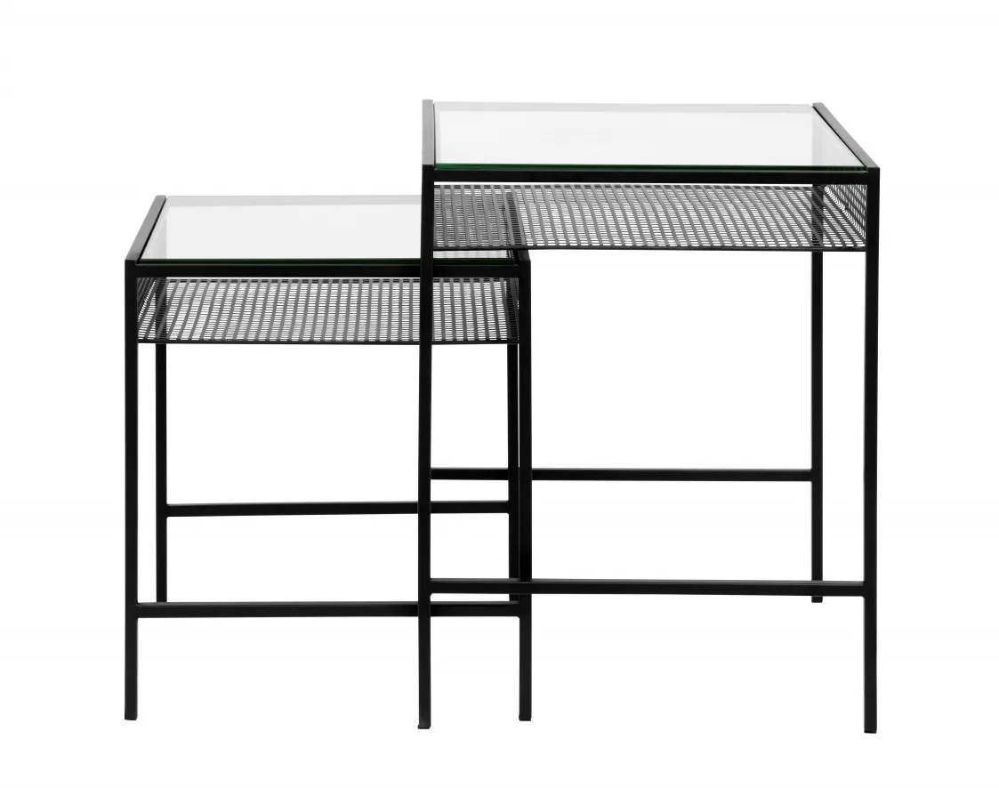 Rona tafel set met glazenblad van Nordal – productfoto