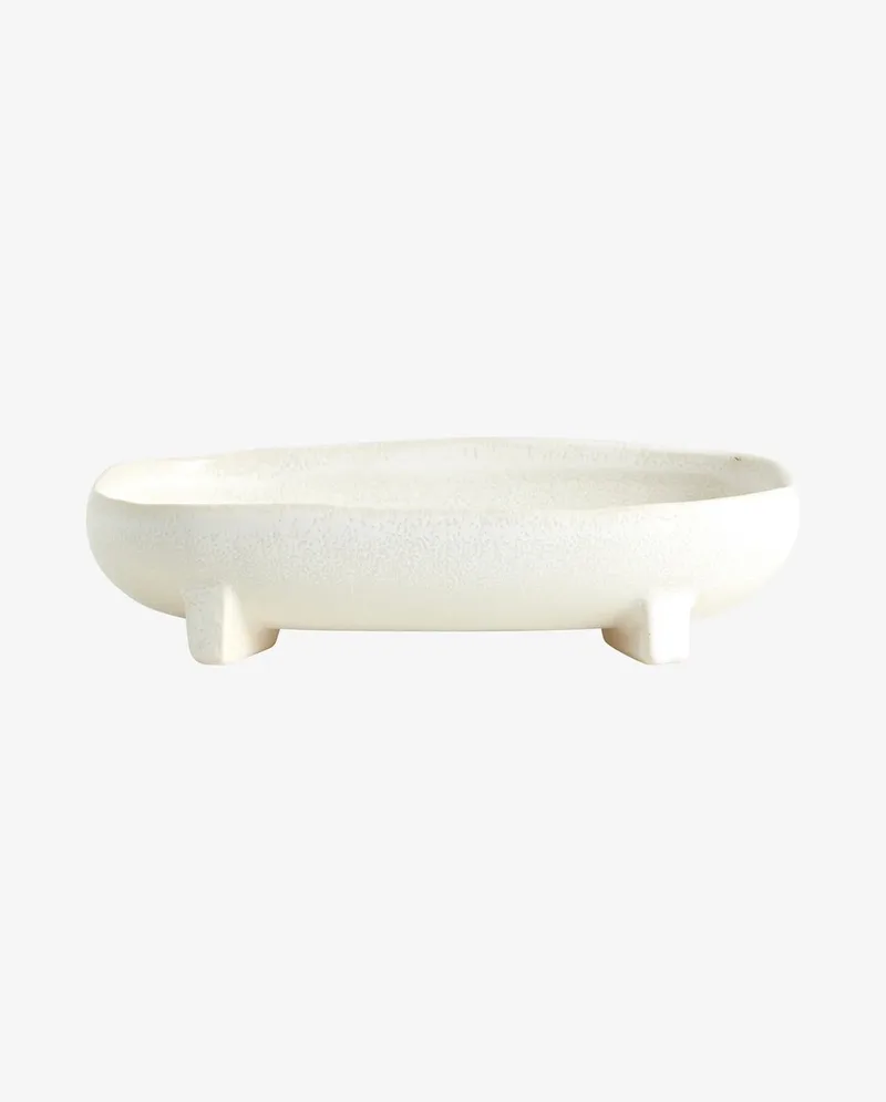 Schaal Pemba Keramiek Small van Nordal in Offwhite – productfoto