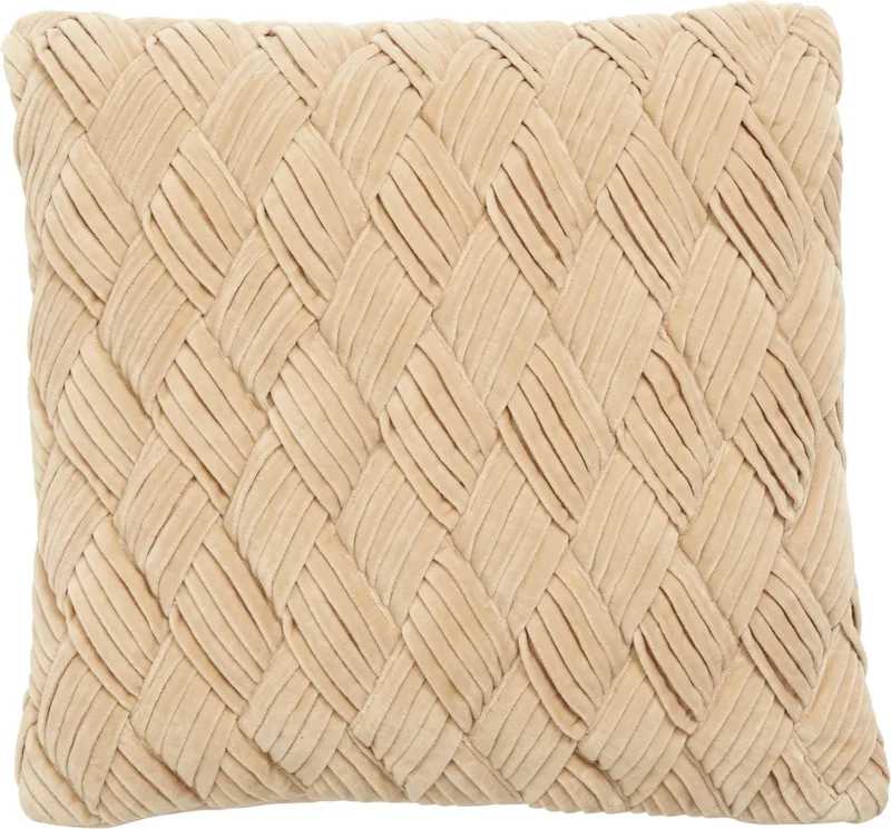Sierkussen Fuglie nude 48 x 48 by Nordal in Naturel – product photo