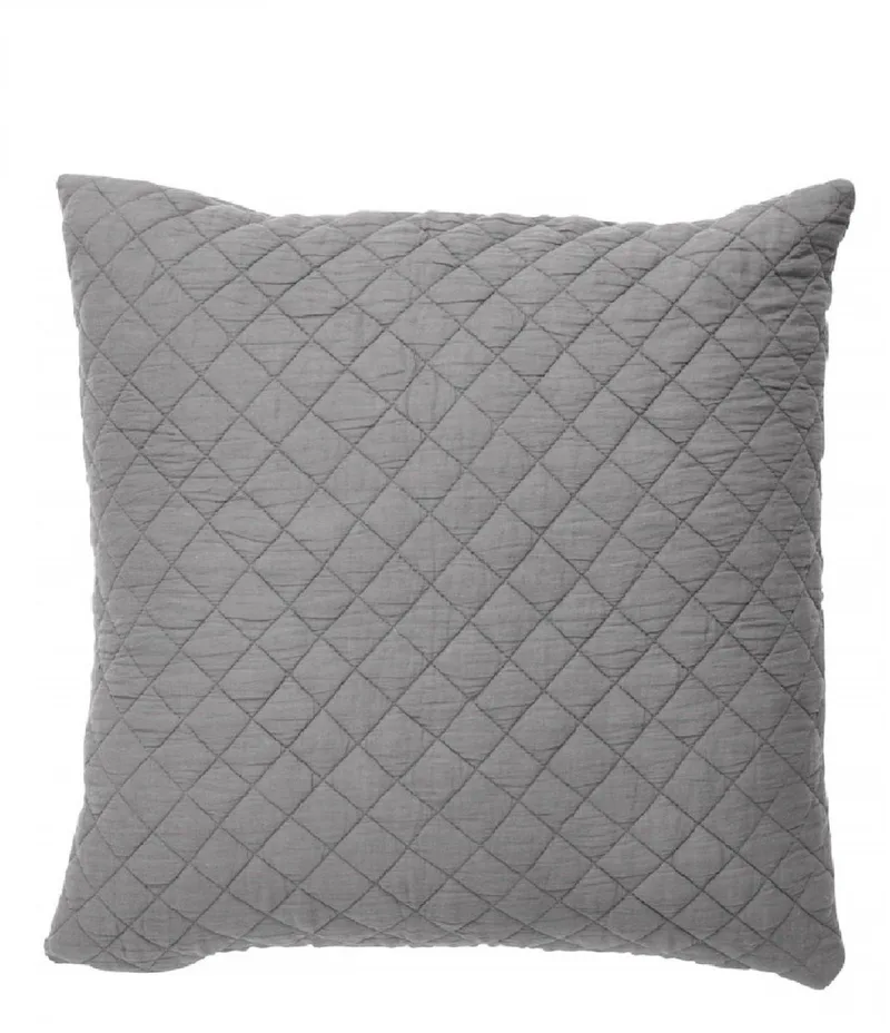 Sierkussen Hoes Vallby 50 x 50 cm voorzien van rits van Nordal in Grijs – productfoto