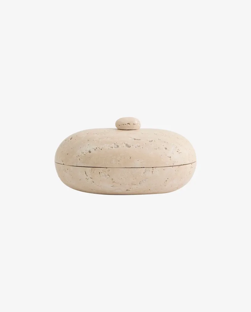 Sitra Storage Travertine von Nordal in Ivory – Produktfoto