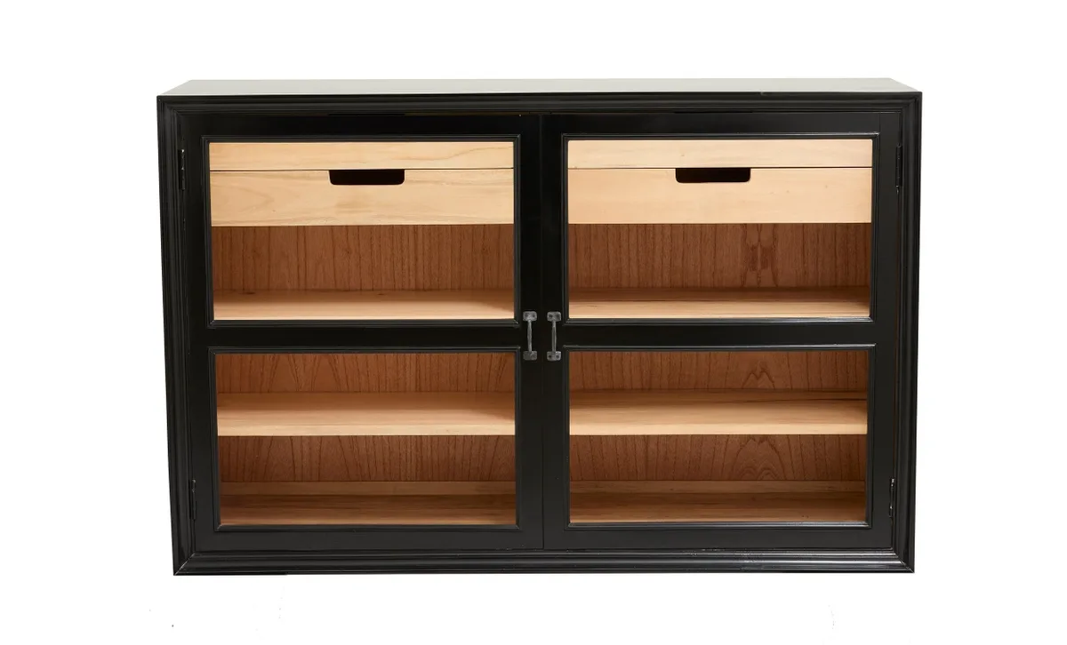 Viva kast laag zwart - 2046 van Nordal – productfoto