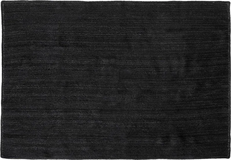 vloerkleed jute 240 x 160 van Nordal in Zwart – productfoto