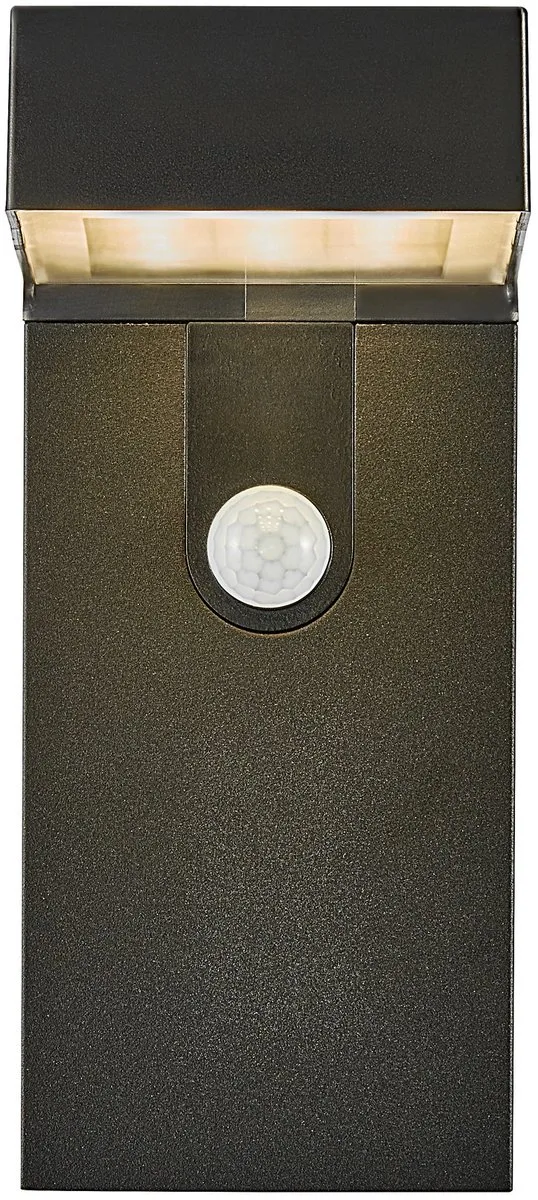 Alya-wandlamp-solar-LED module-zwart by Nordlux in Zwart – product photo