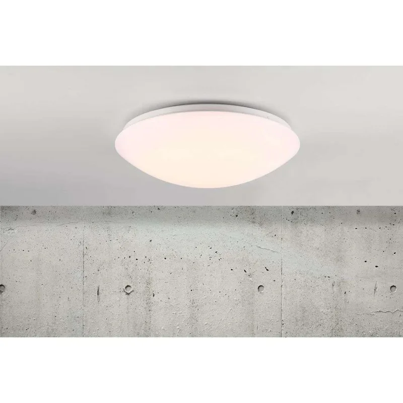 Ask 36 LED Plafondlamp IP44 w/Sensor White - Nordlux - Woonkamer - Kunststof by Nordlux – product photo