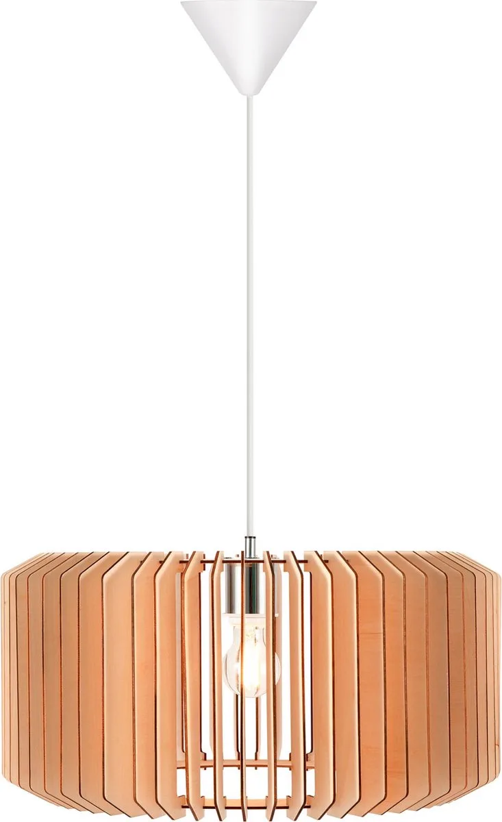 Asti 50-hanglamp-E27-blank hout by Nordlux in Natuur (Bruin) – product photo