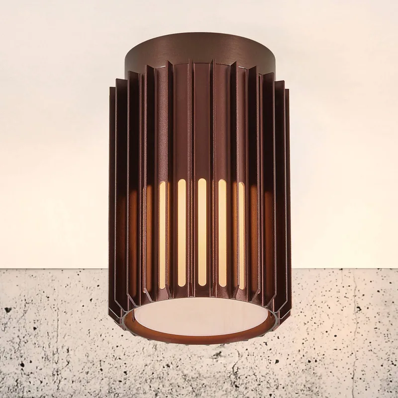 Buiten plafondlamp Aludra, Seaside von Nordlux in Metallic bruin – Produktfoto