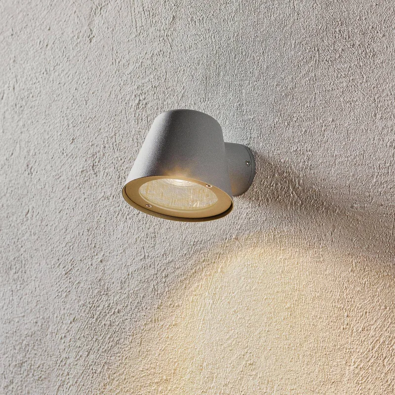 Buitenwandlamp Aleria, aluminium van Nordlux in Grijs – productfoto