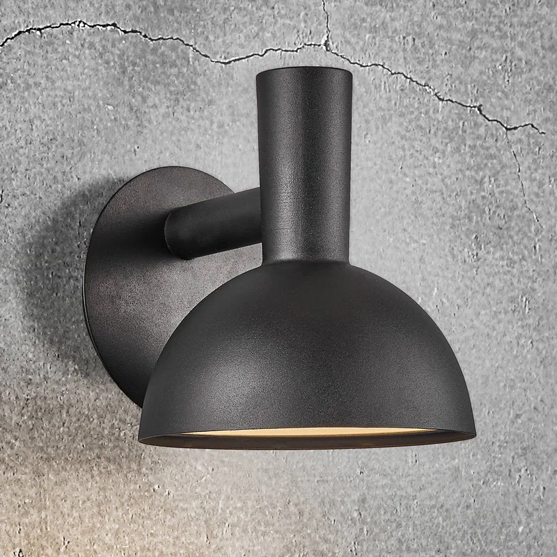Buitenwandlamp ARKI Ø 20 cm von Nordlux in Zwart – Produktfoto