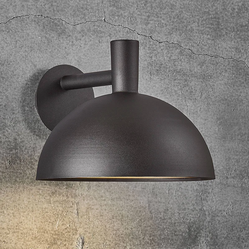 Buitenwandlamp ARKI Ø 35 cm von Nordlux in Zwart – Produktfoto
