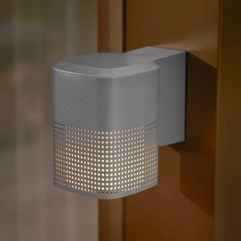 Buitenwandlamp Sidara Seaside, IP54, E27 von Nordlux in Antraciet – Produktfoto
