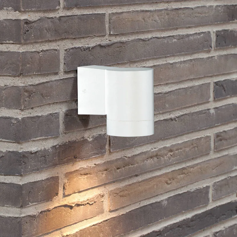 Buitenwandlamp Tin Maxi, metaal von Nordlux in Wit – Produktfoto