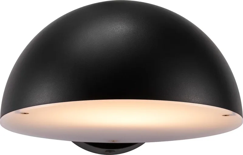 Clarso-wandlamp-E27-zwart by Nordlux in Zwart – product photo