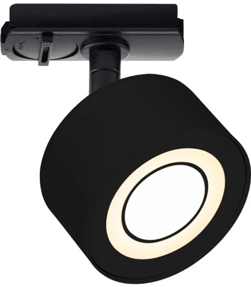 Clyde Link LED Railspot | 4W 2700K 350lm 827 | Dimbaar von Nordlux in Zwart – Produktfoto