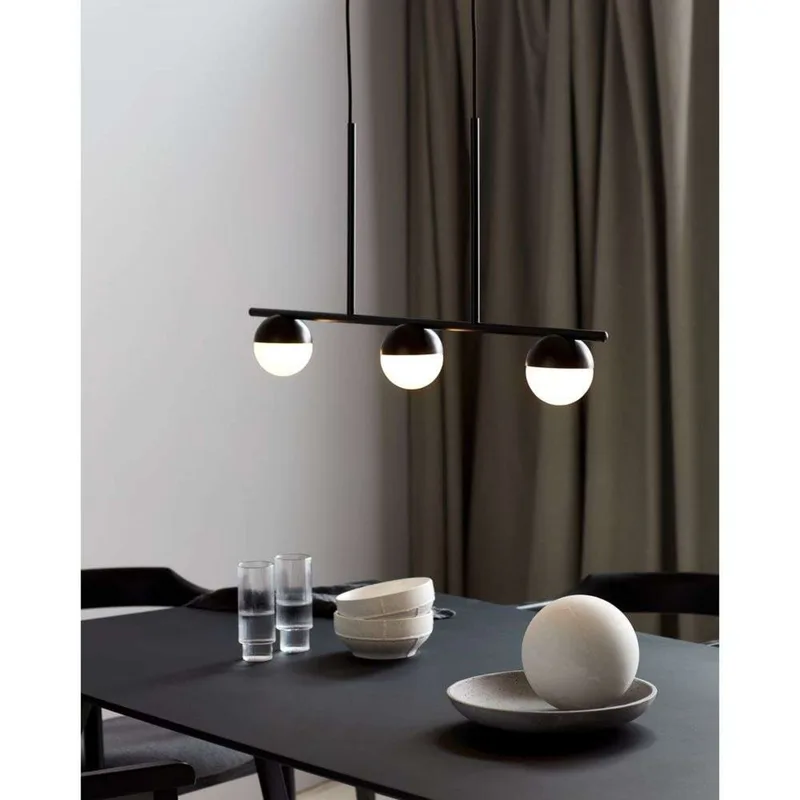 Contina 3 Hanglamp Black - Nordlux - Keuken - Metaal by Nordlux – product photo