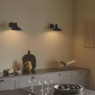 Darci korte wandlamp, projectie 33,5 cm von Nordlux in Schwarz – Produktfoto 2 von 4