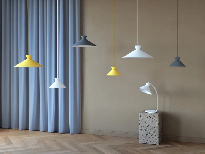 Dial 45-hanglamp-E27-wit von Nordlux in Wit – Produktfoto