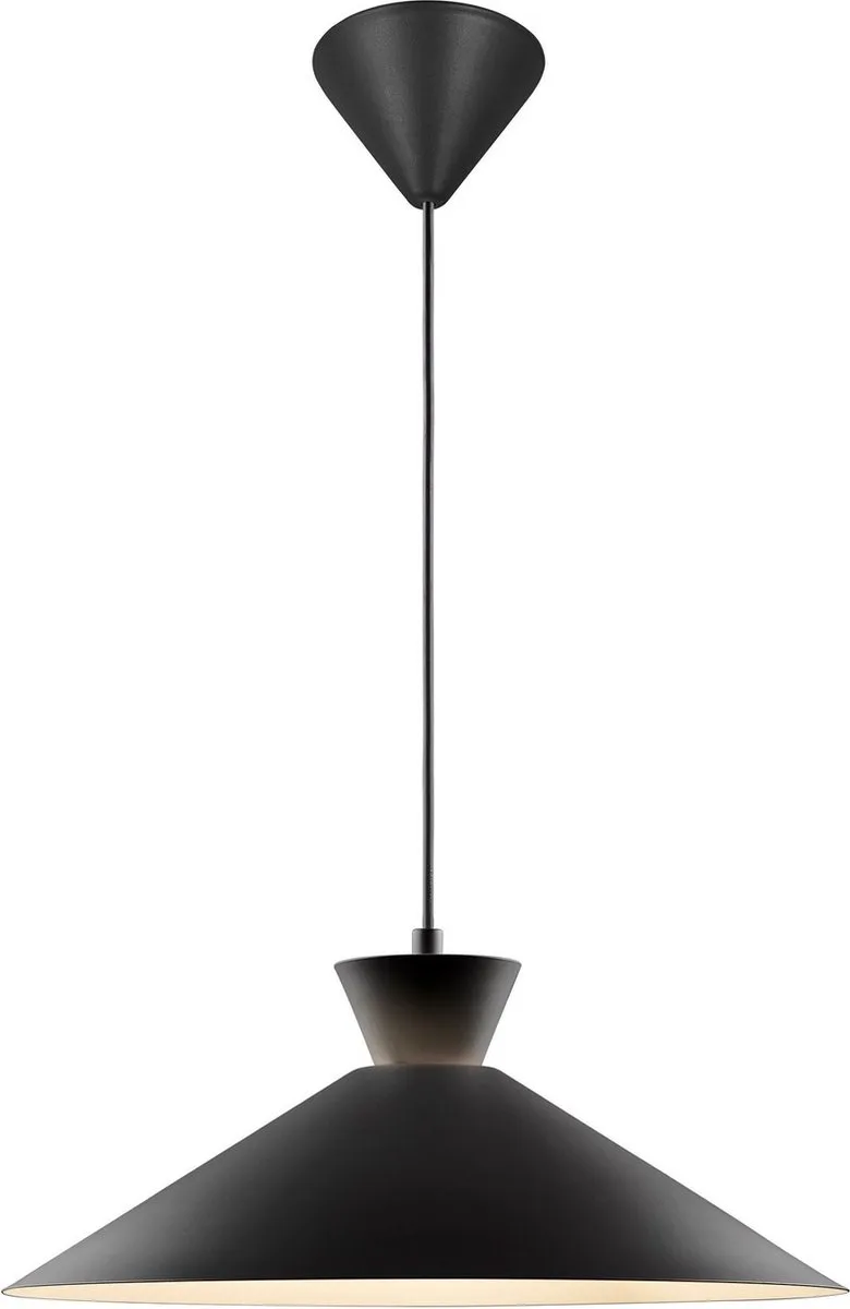 Dial 45-hanglamp-E27-zwart von Nordlux in Zwart – Produktfoto