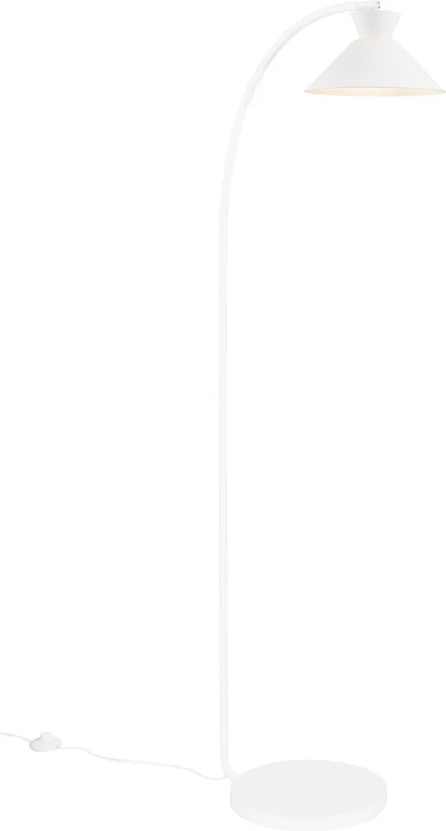 Dial-vloerlamp-E27-wit by Nordlux in Wit – product photo
