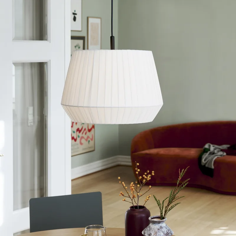 Dicte 40 Hanglamp White - Nordlux - Woonkamer - Scandinavisch - Stof - 1 lamp by Nordlux – product photo